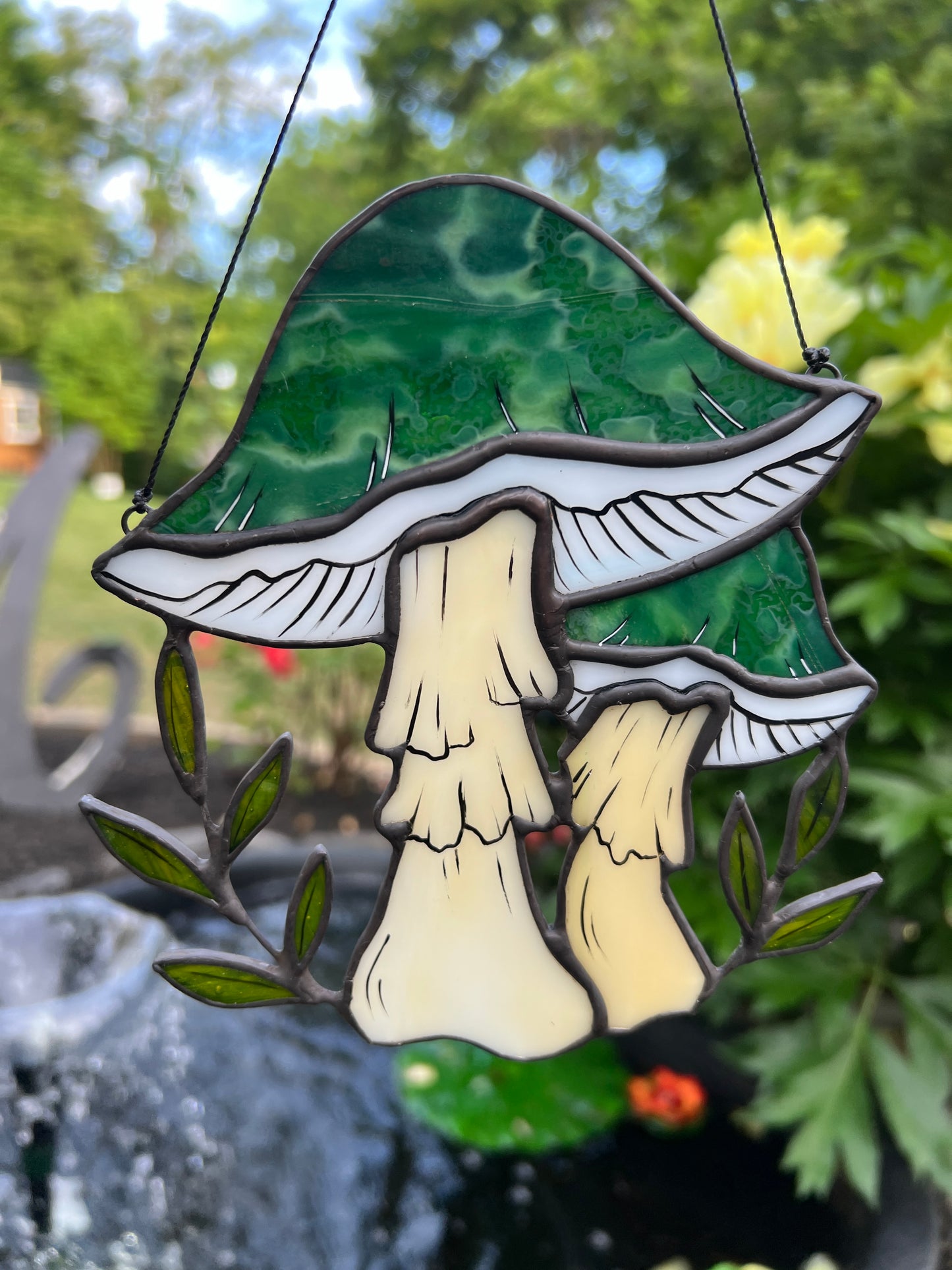 Toadstools - Stained Glass