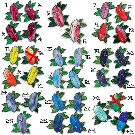 Crystals - Stained Glass