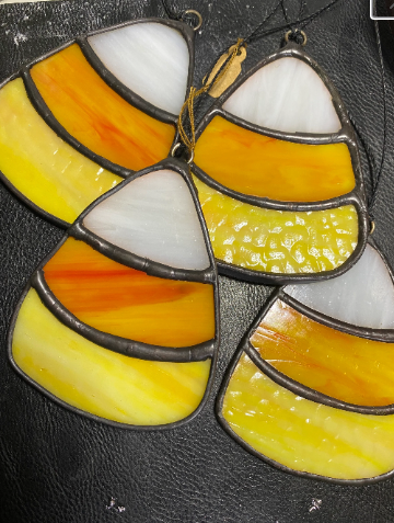 Candy Corn - Stained Glass