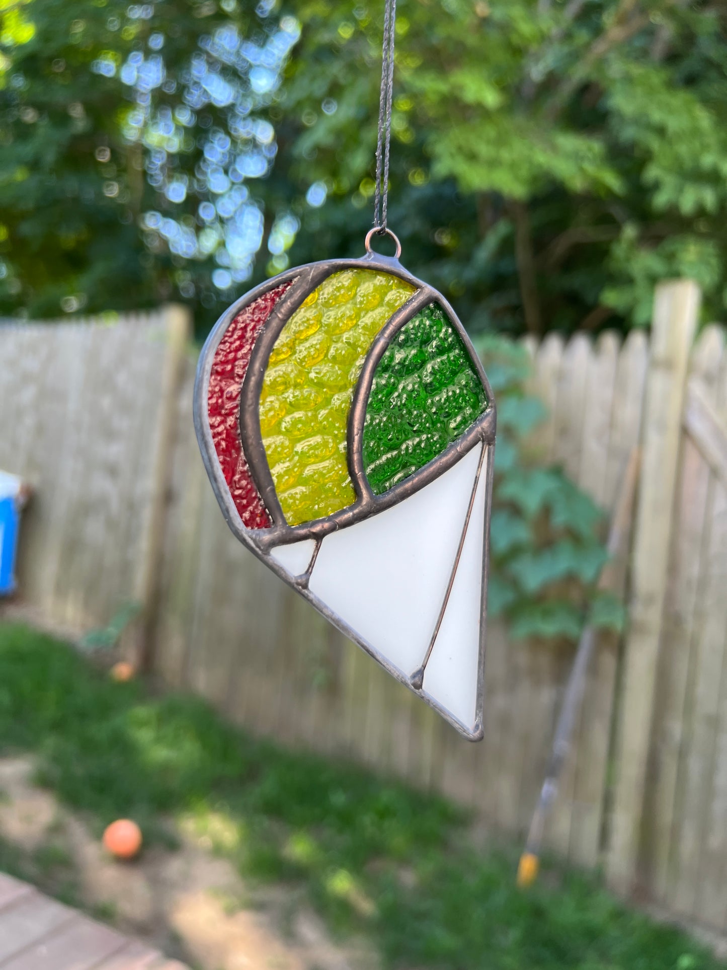 Snow Cones - Stained Glass