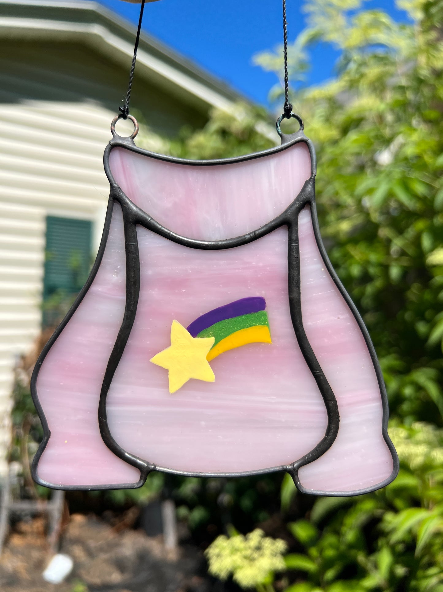 Mabels Sweater - Stained Glass