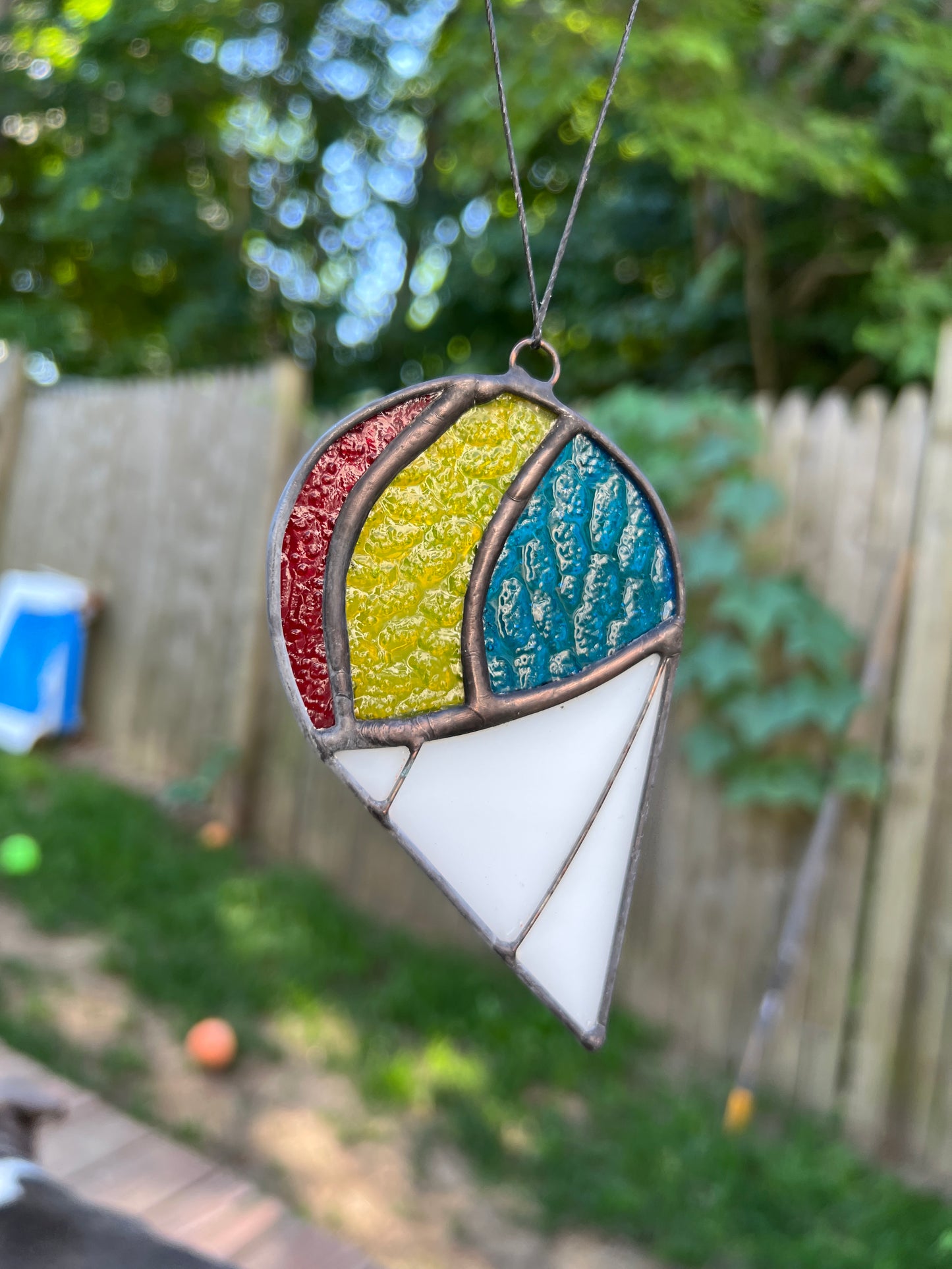 Snow Cones - Stained Glass