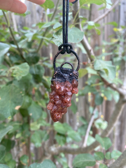 Red Amethyst Pendant