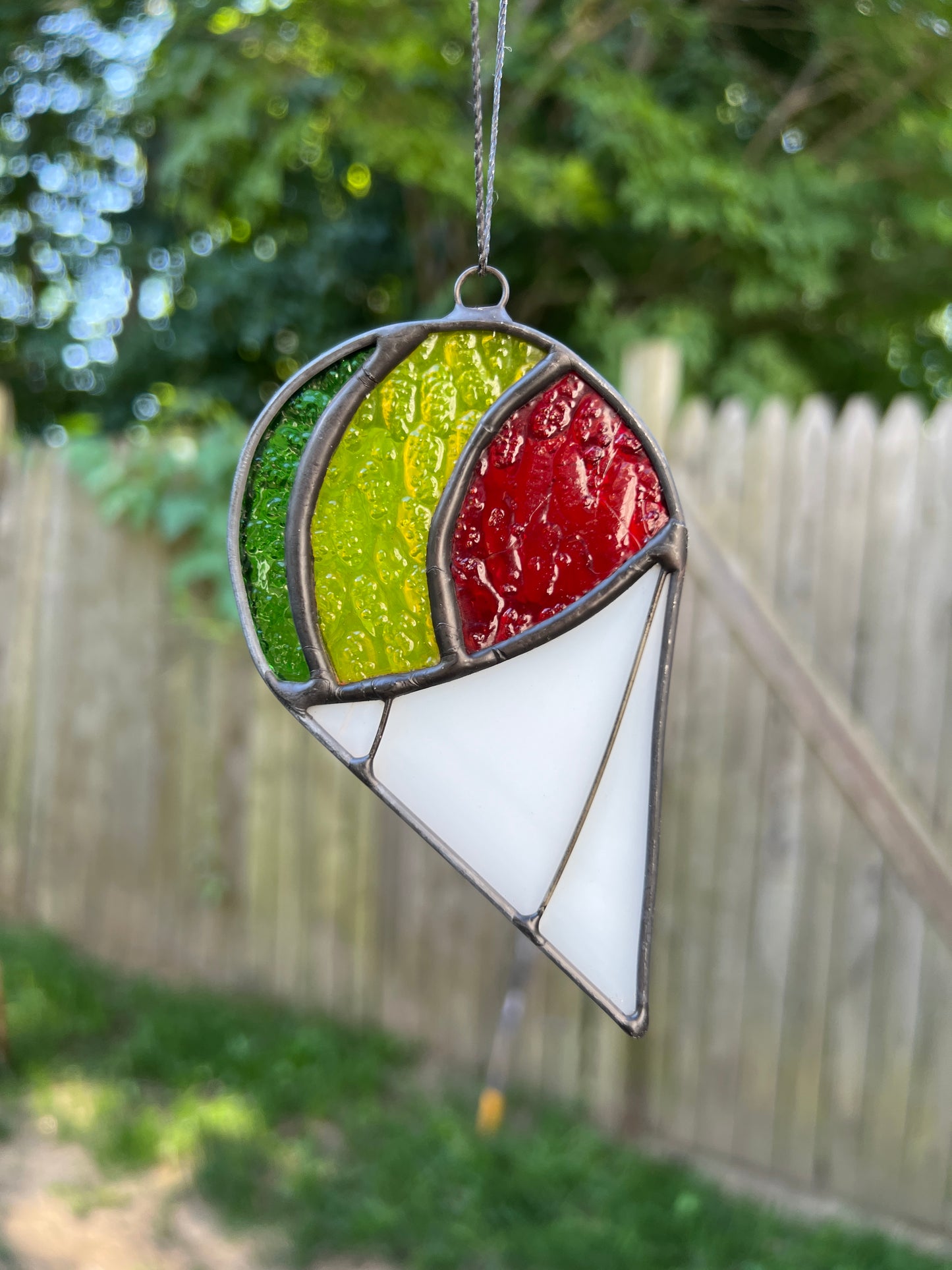 Snow Cones - Stained Glass