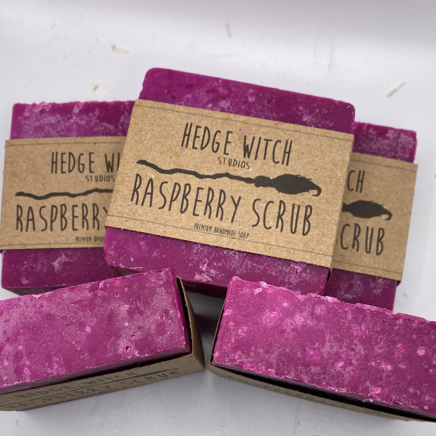 Raspberry Scrub Soap Bar