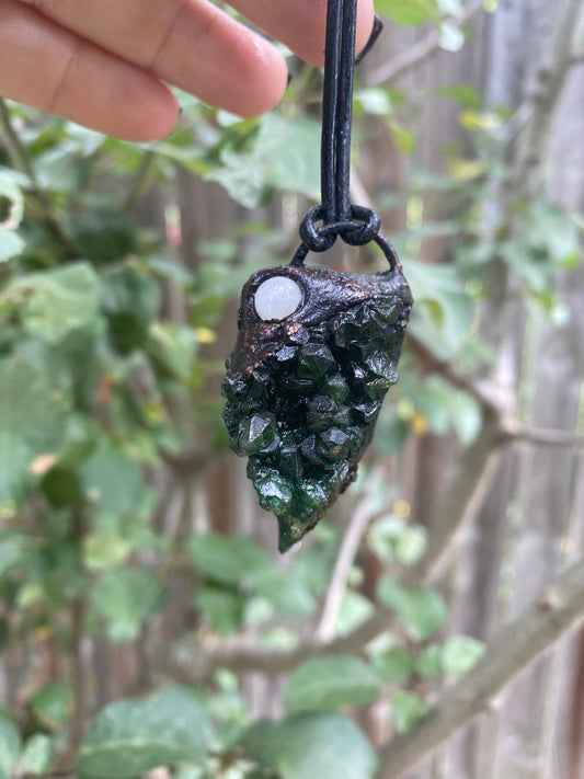 Green Amethyst Pendant