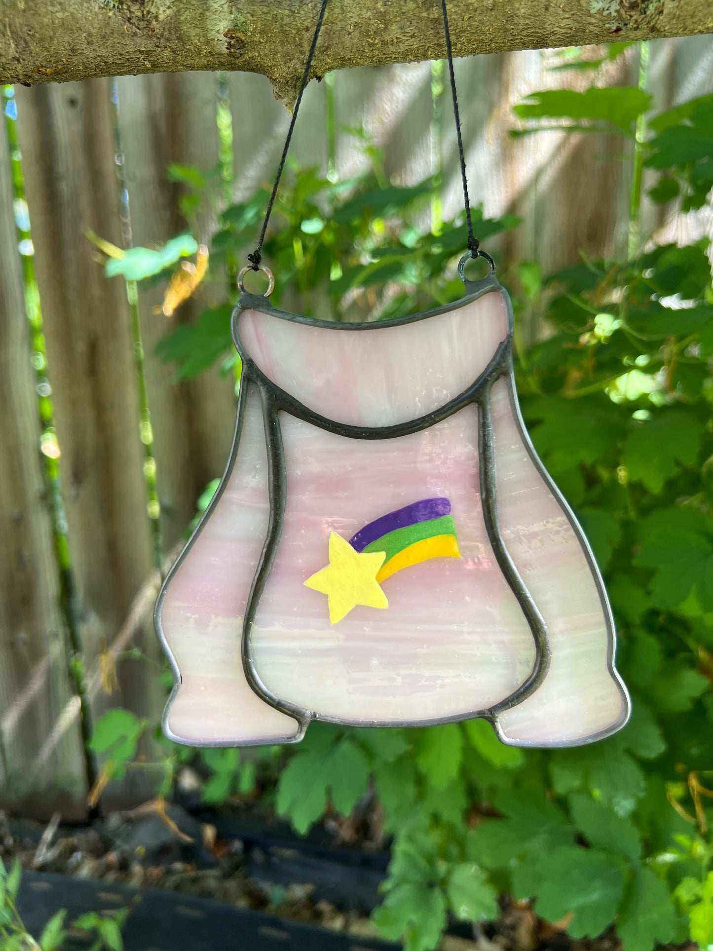 Mabels Sweater - Stained Glass