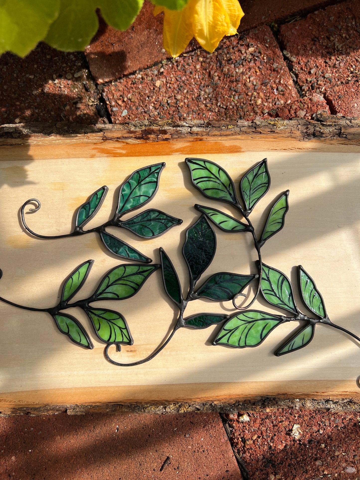 Leaves - Stained Glass