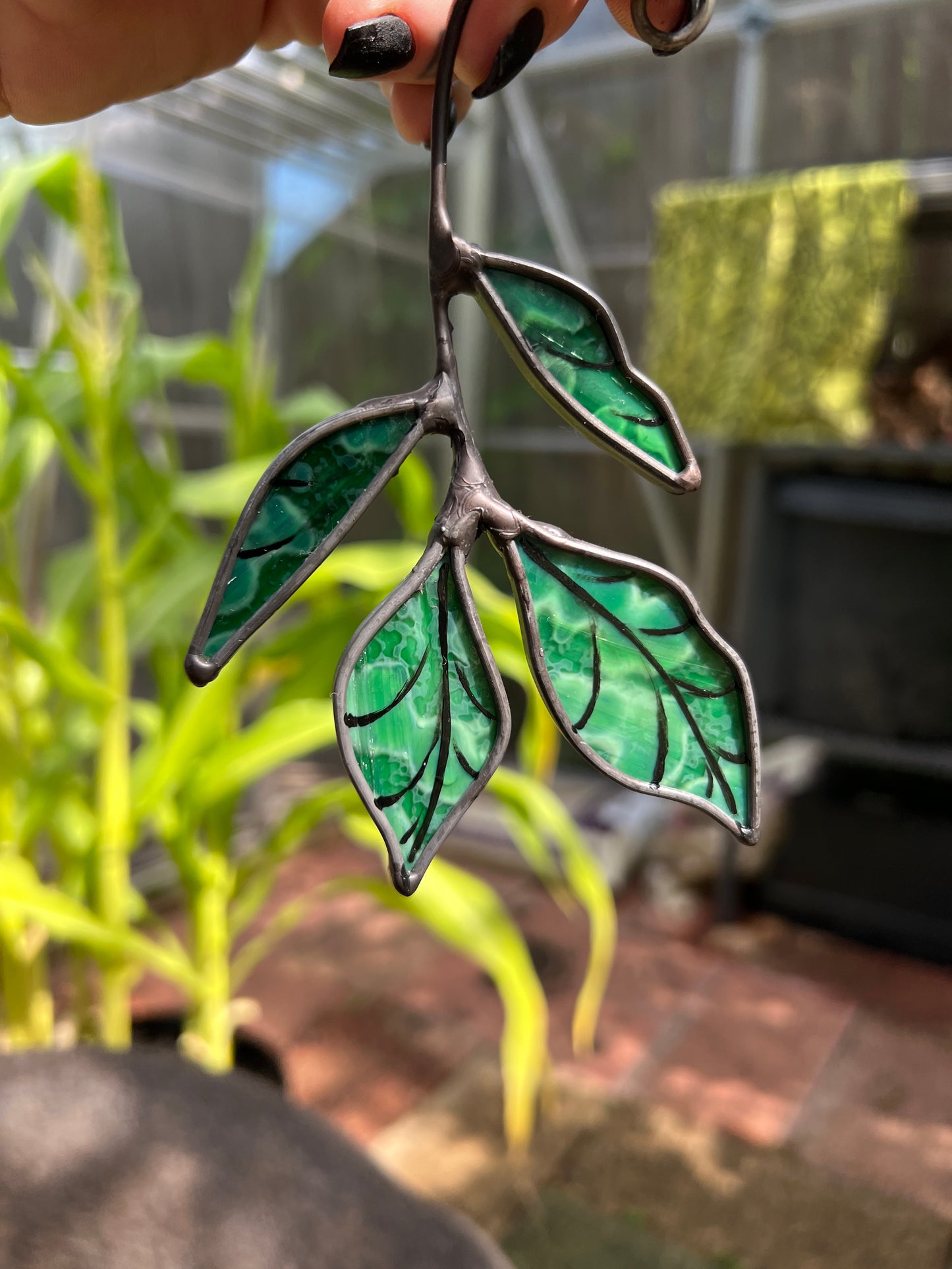 Leaves - Stained Glass