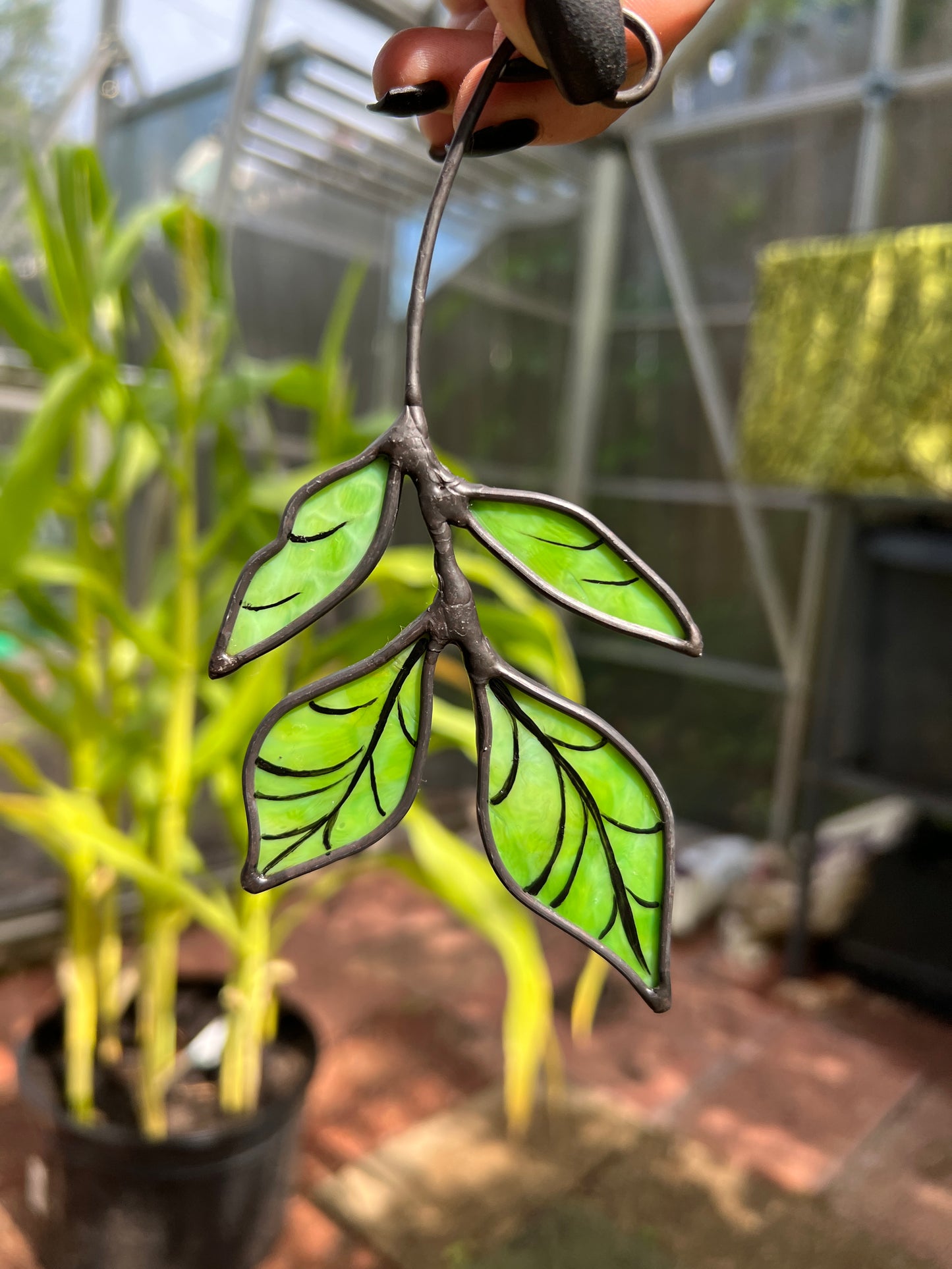 Leaves - Stained Glass