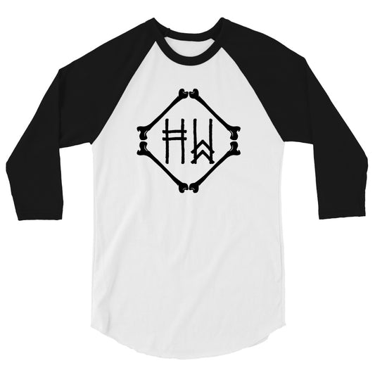 3/4 sleeve raglan shirt